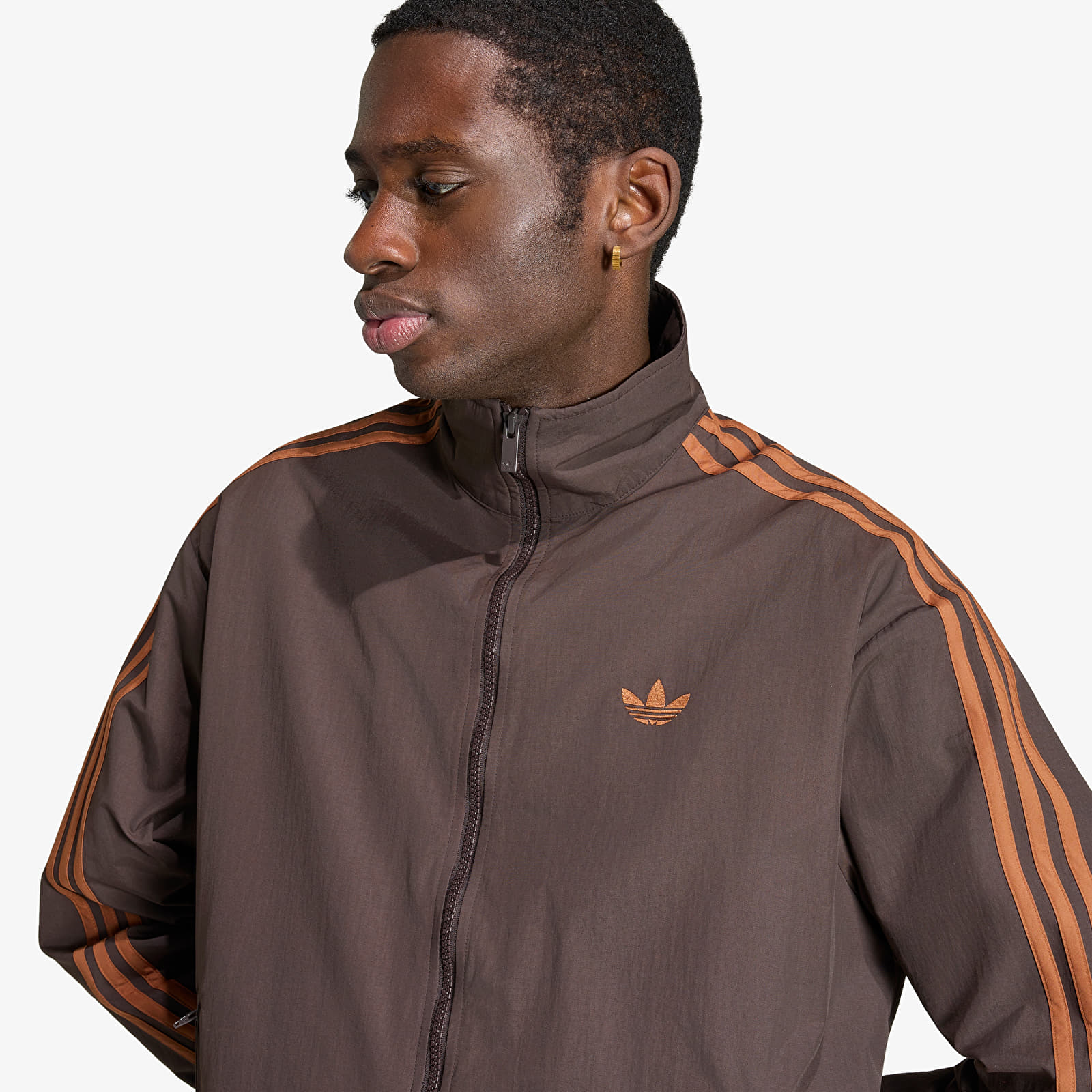 Men's jackets adidas Firebird Woven Track Top Aurora Coffee