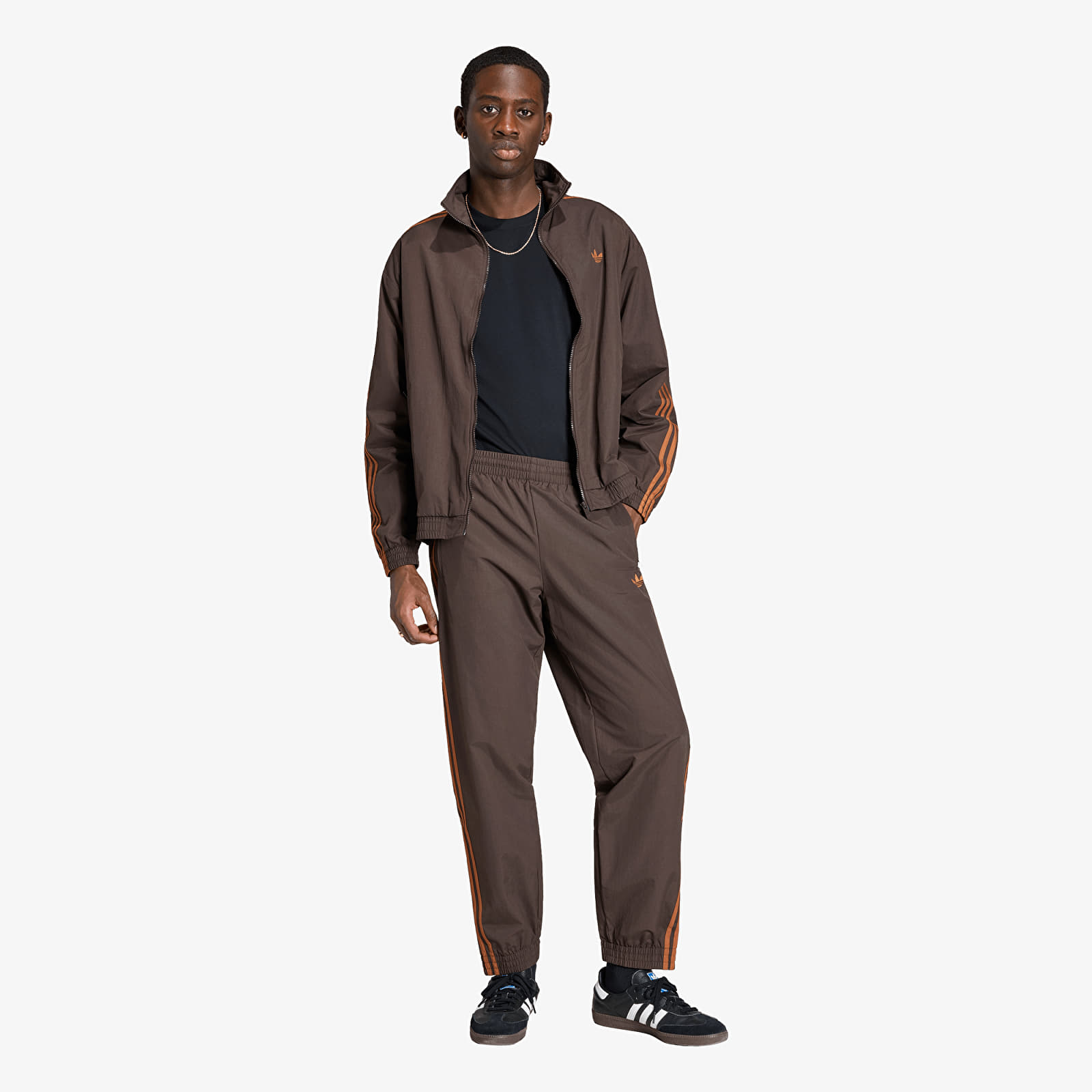 Чоловічі штани adidas Firebird Woven Pants Aurora Coffee