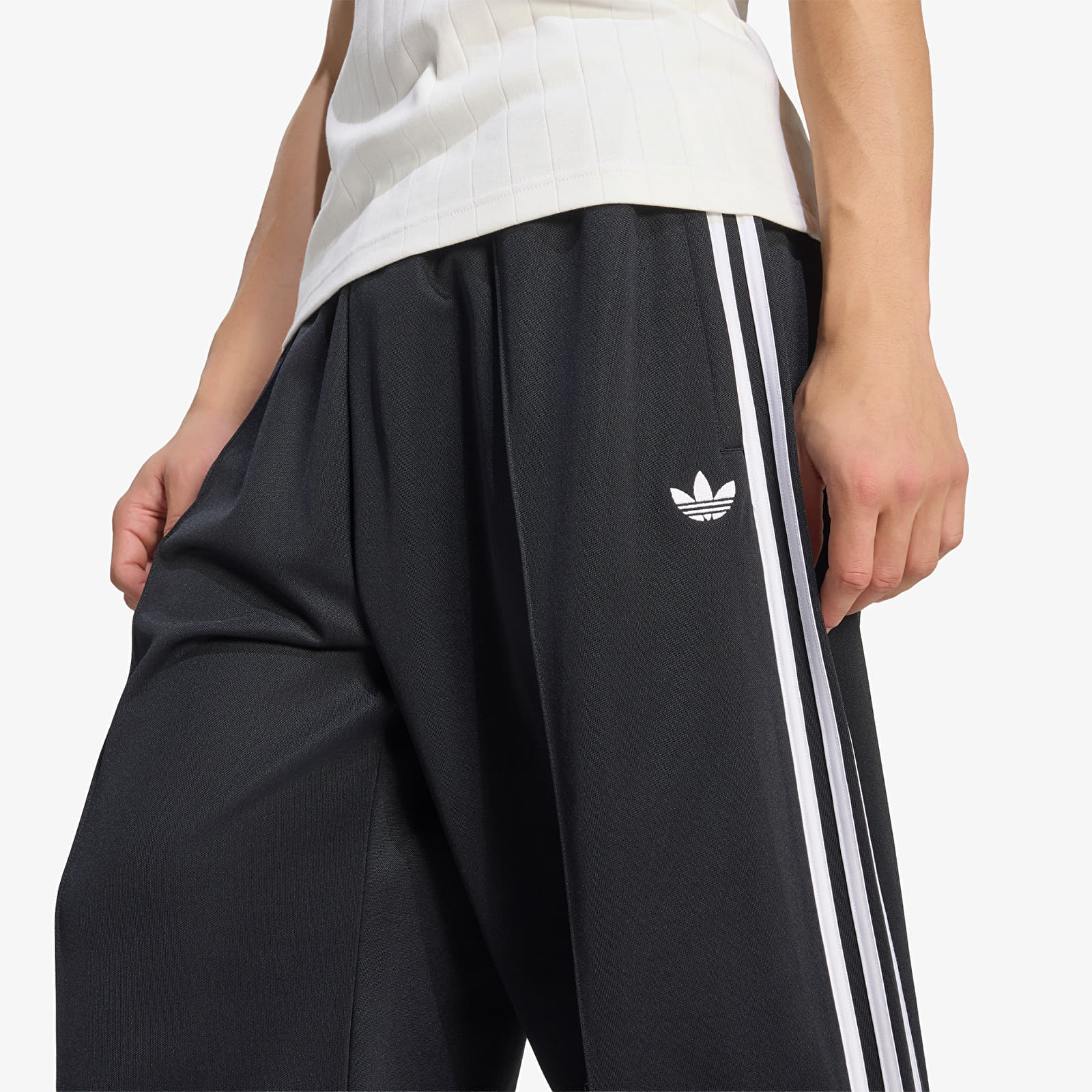 Pantalons homme adidas Oversized Track Trousers Black