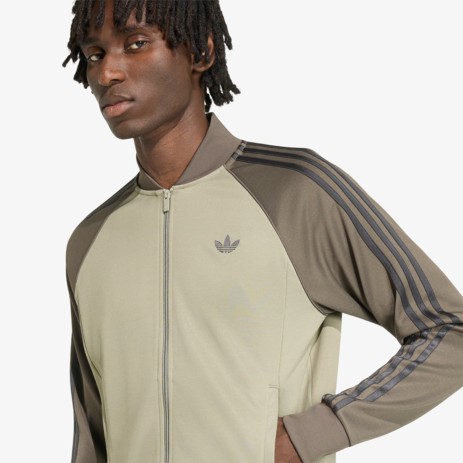 Men's jackets adidas SST Track Top Silver Pebble