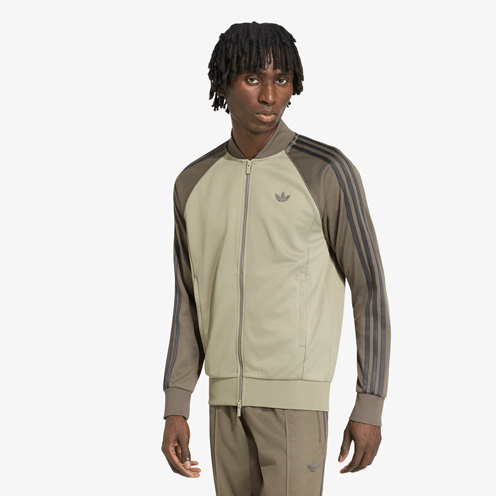 Men's jackets adidas SST Track Top Silver Pebble