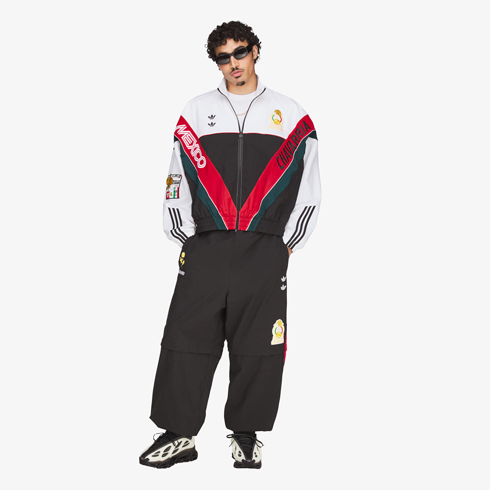 Übergangsjacken adidas x Willy Chavarria Cdm Woven Track Jacket White/ Black