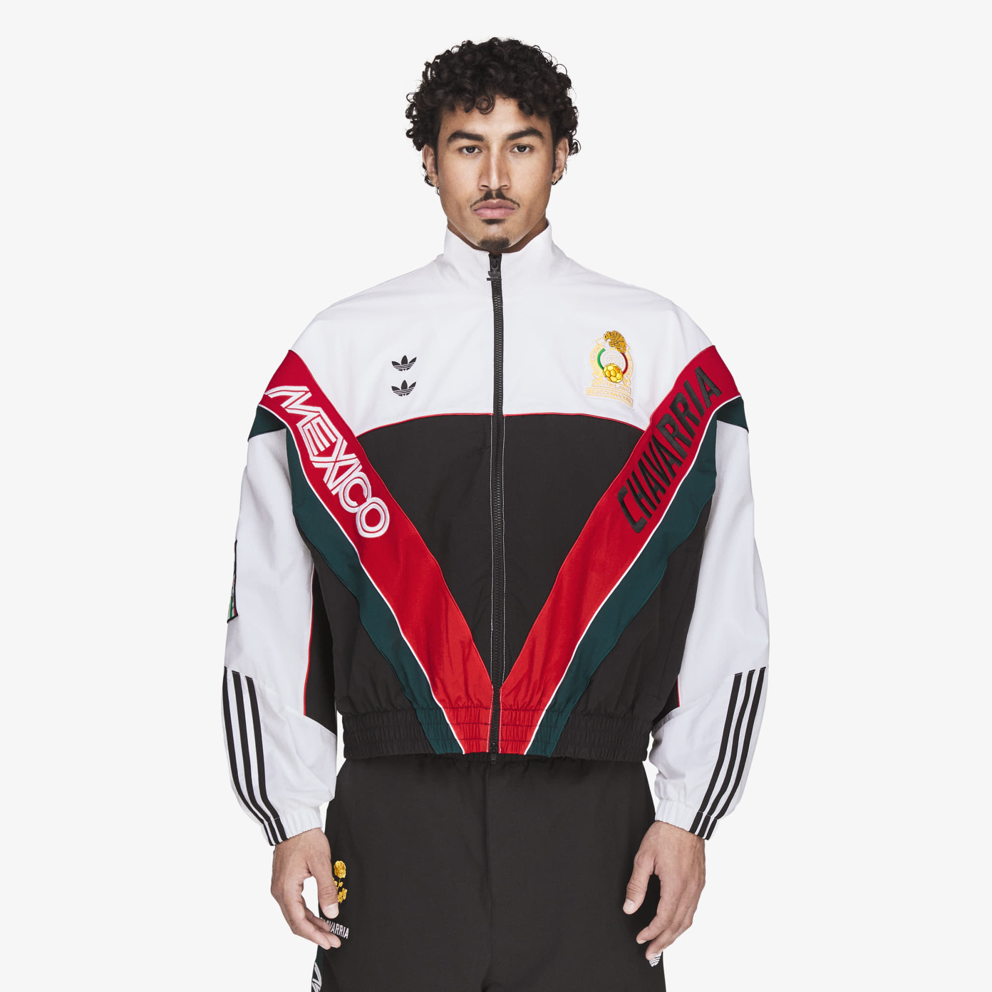 Ветровка adidas x Willy Chavarria Cdm Woven Track Jacket White/ Black XL