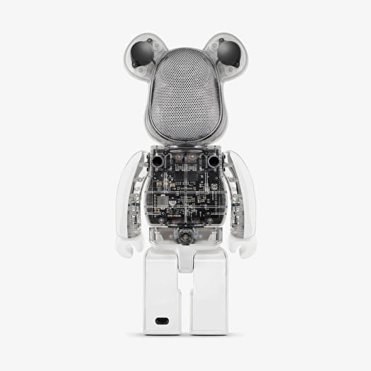 Medicom Toy x The Rolling Stones BE@RBRICK Audio 400% White | Footshop