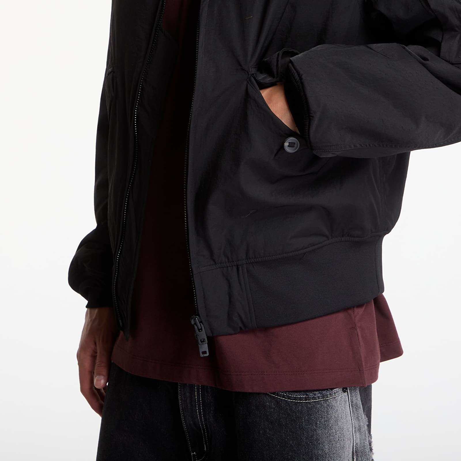 Bomber Jackets Y-3 Nylon Bomber Jacket UNISEX Black