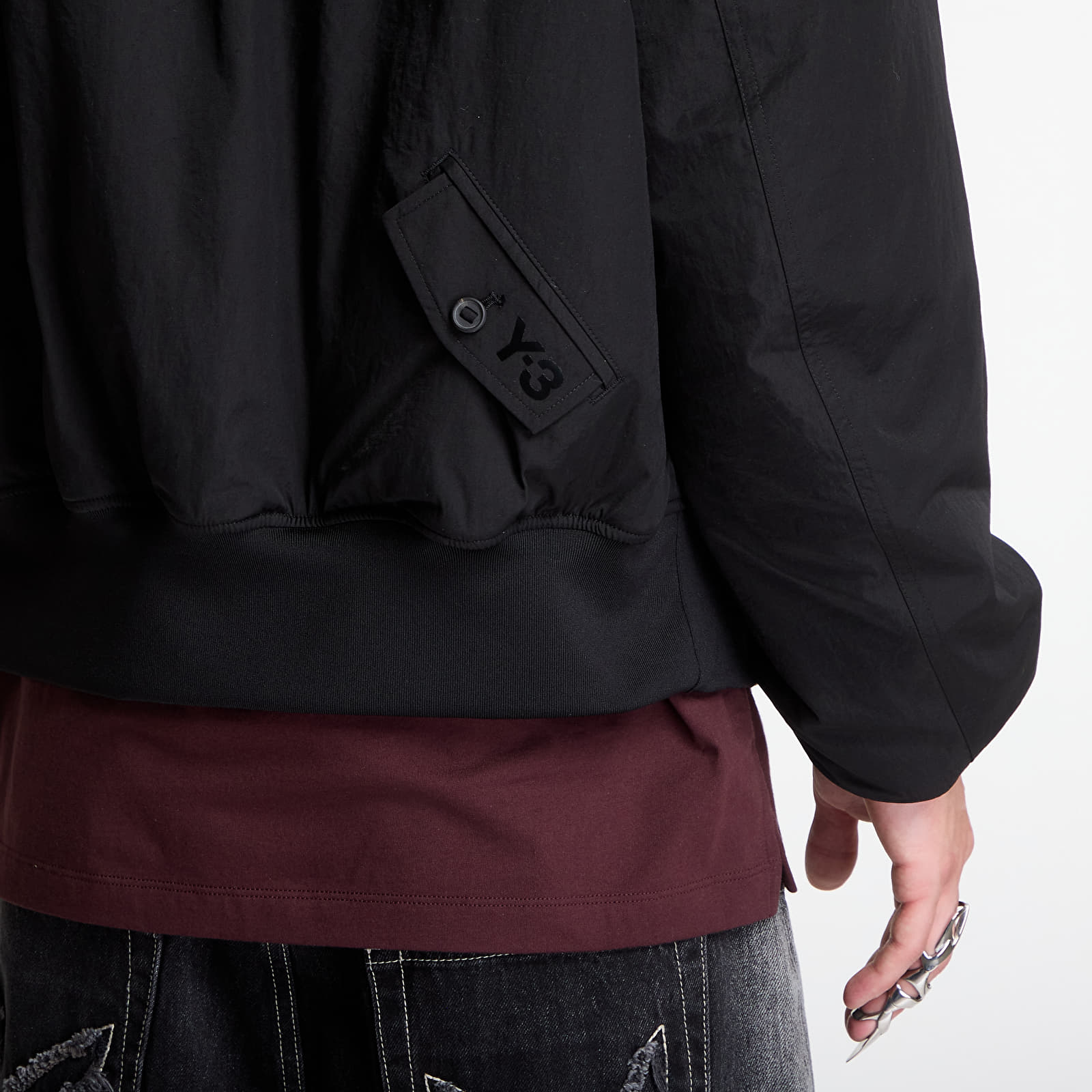 Bomber Jackets Y-3 Nylon Bomber Jacket UNISEX Black