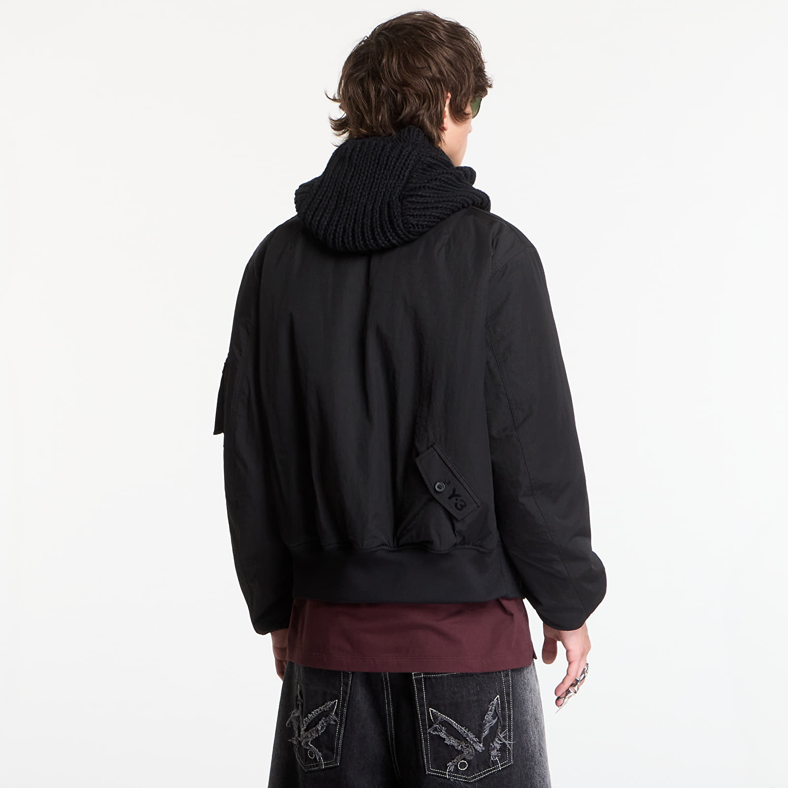 Bomber Jackets Y-3 Nylon Bomber Jacket UNISEX Black