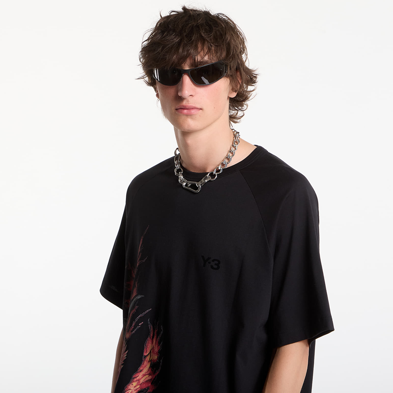 T-shirts Y-3 Graphic Short Sleeve T-Shirt Black