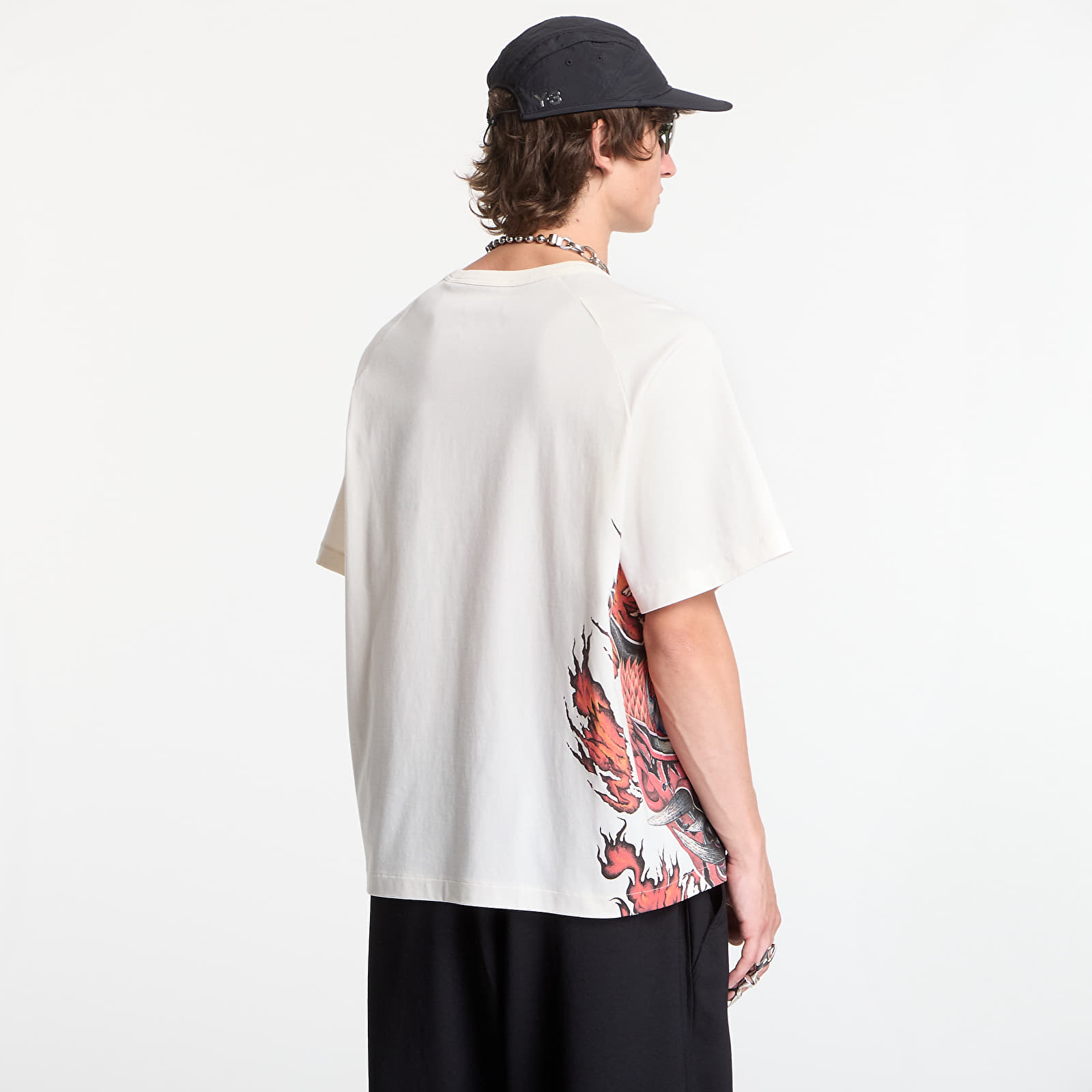 T-shirts Y-3 Graphic Short Sleeve T-Shirt Chalk White