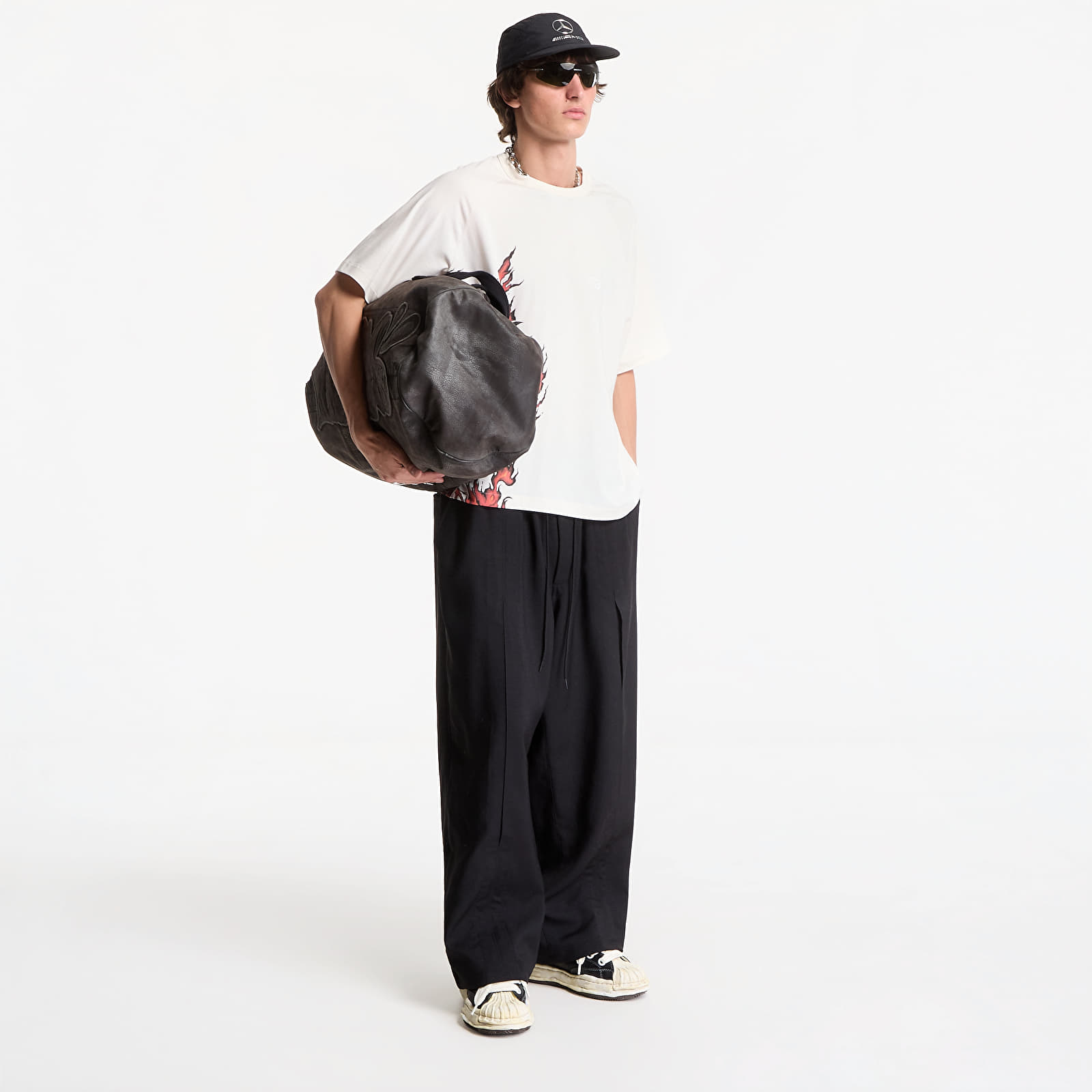 T-shirts Y-3 Graphic Short Sleeve T-Shirt Chalk White