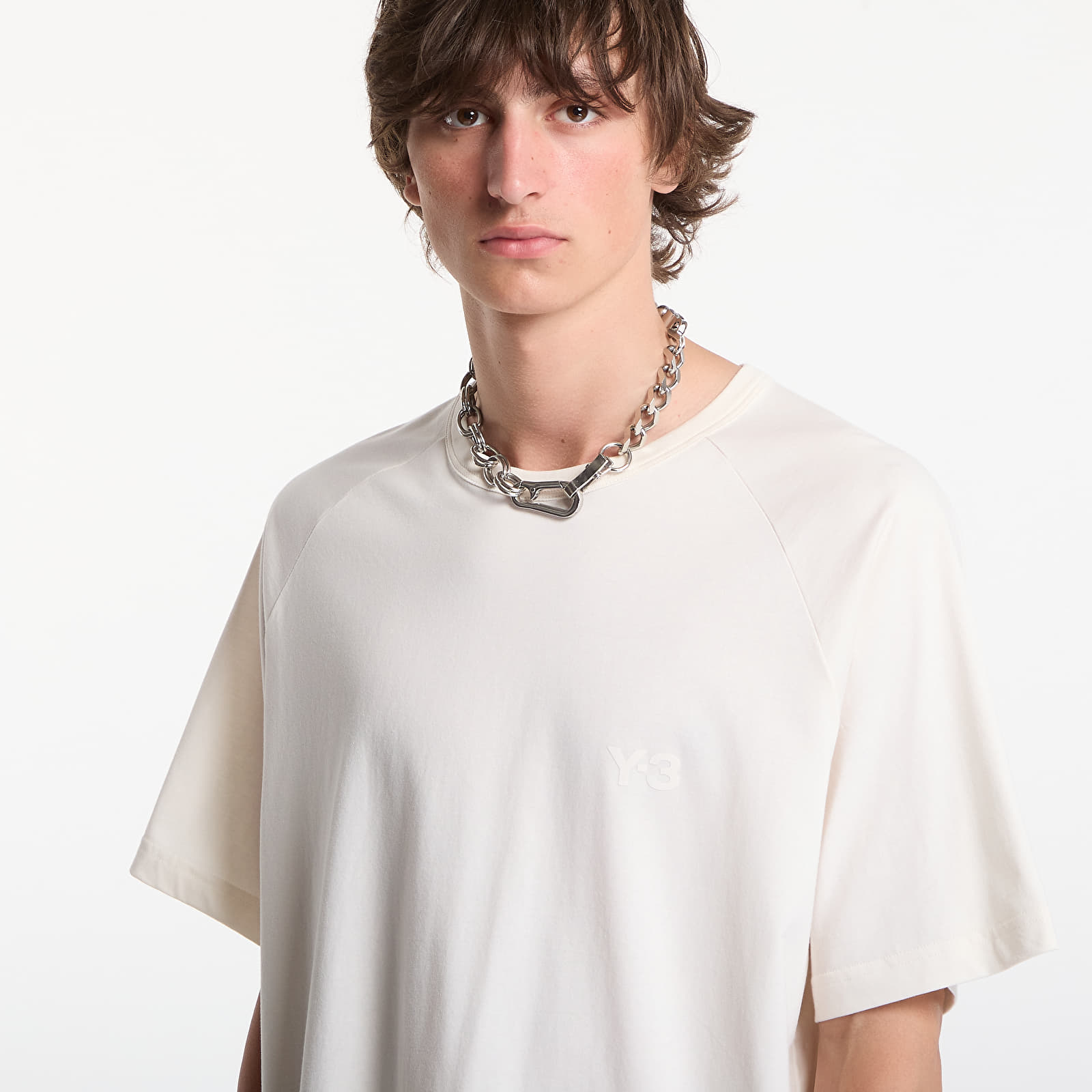 T-shirts Y-3 Boxy Short Sleeve T-Shirt Chalk White