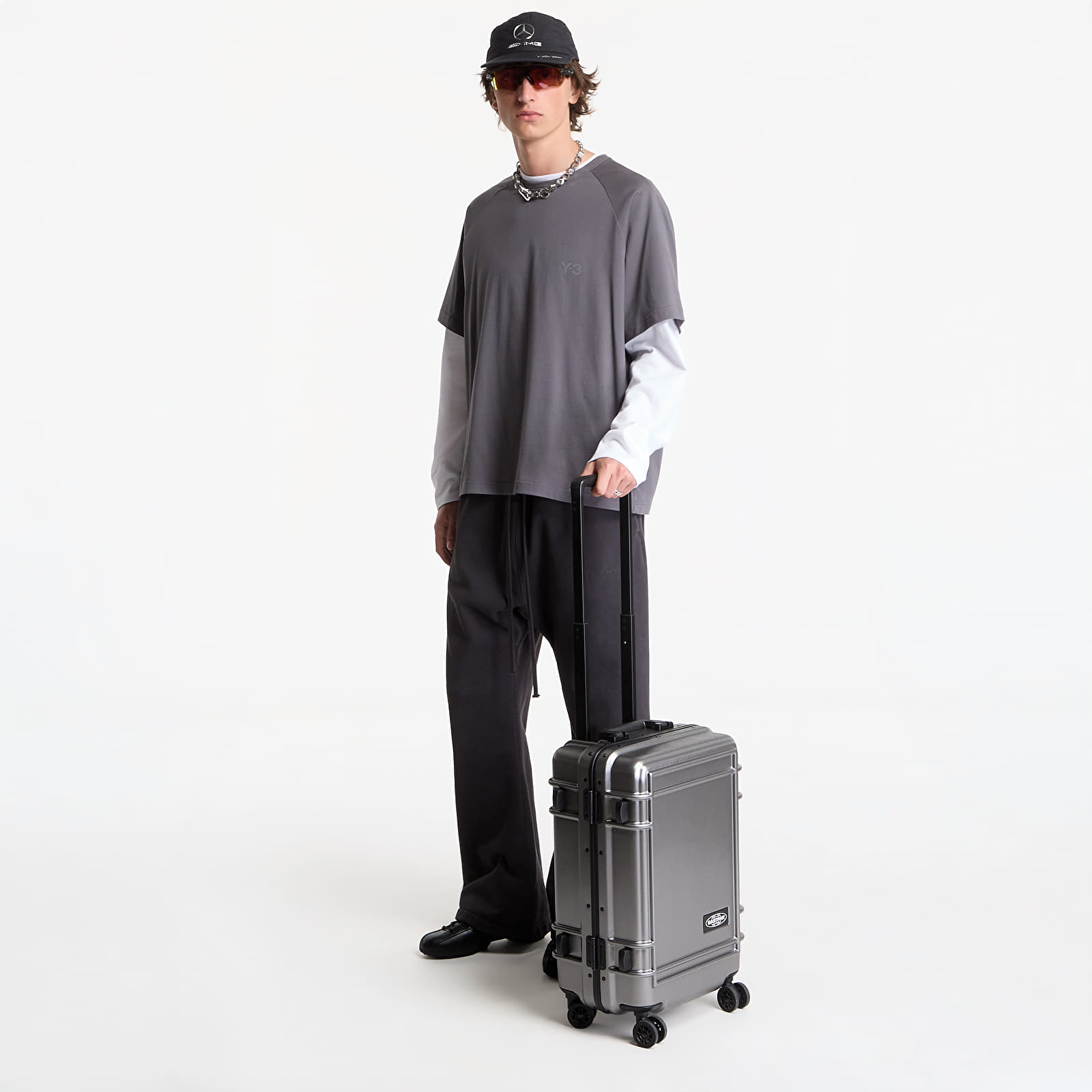 Camisetas Y-3 Boxy Short Sleeve T-Shirt Grey Five