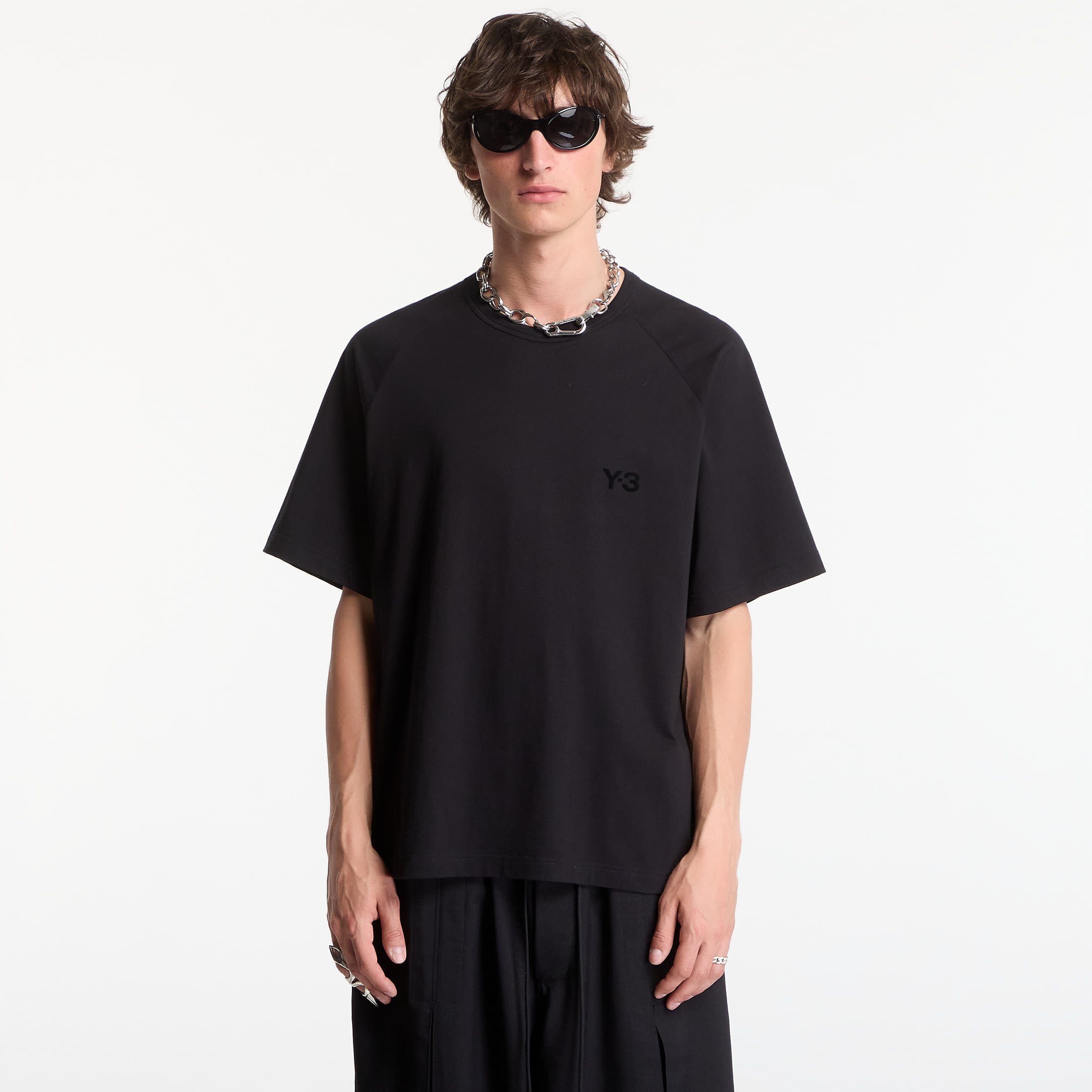 Tricou Y-3 Boxy Short Sleeve T-Shirt Black L