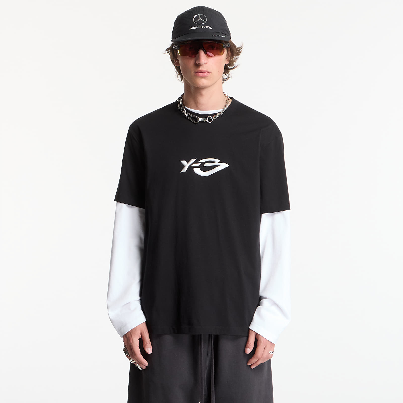 T-shirts Y-3 Liquid Logo Short Sleeve T-Shirt UNISEX Black