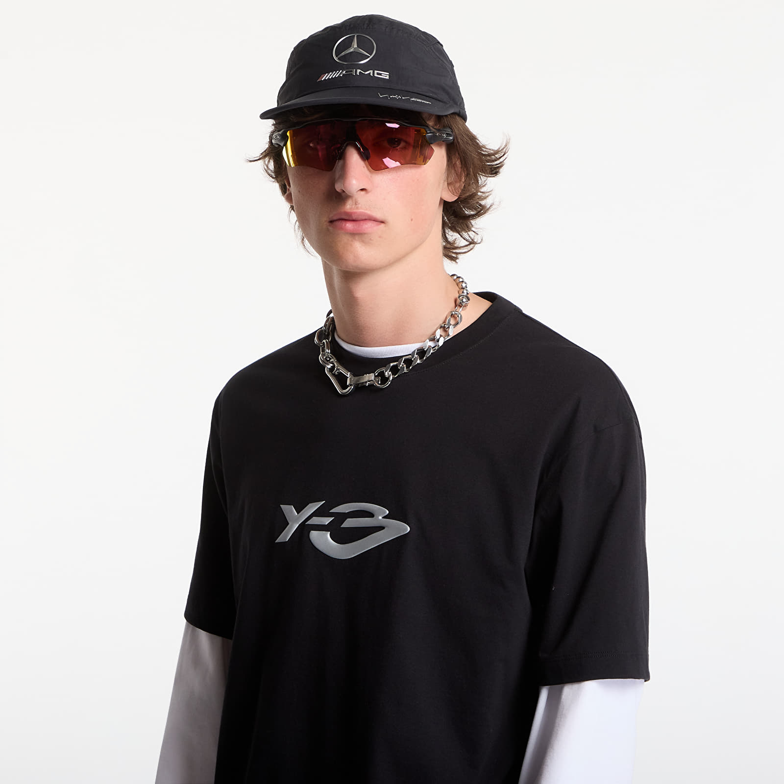 T-shirts Y-3 Liquid Logo Short Sleeve T-Shirt UNISEX Black