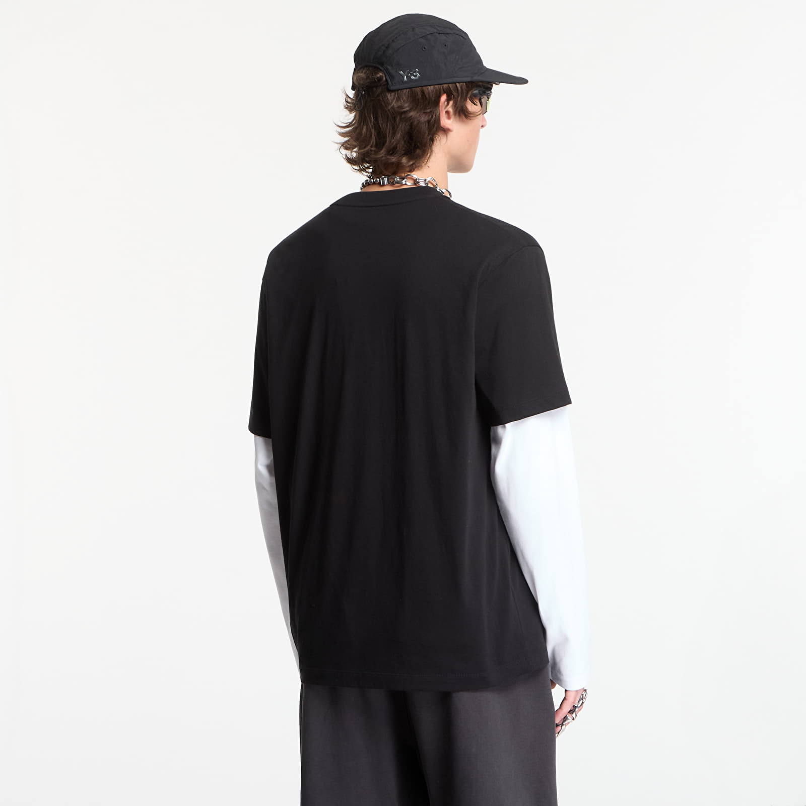 T-shirts Y-3 Liquid Logo Short Sleeve T-Shirt UNISEX Black