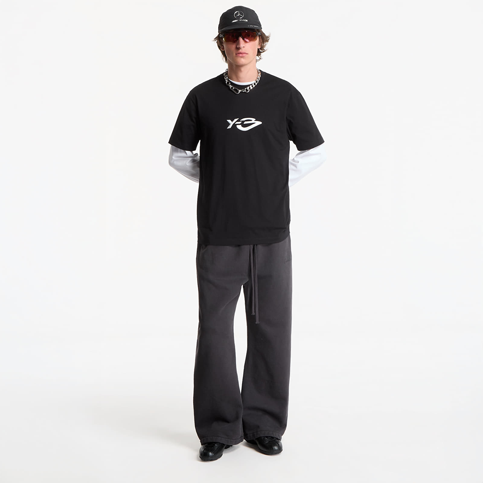 T-shirts Y-3 Liquid Logo Short Sleeve T-Shirt UNISEX Black