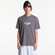 Y-3 Liquid Logo Short Sleeve T-Shirt UNISEX Grey Five