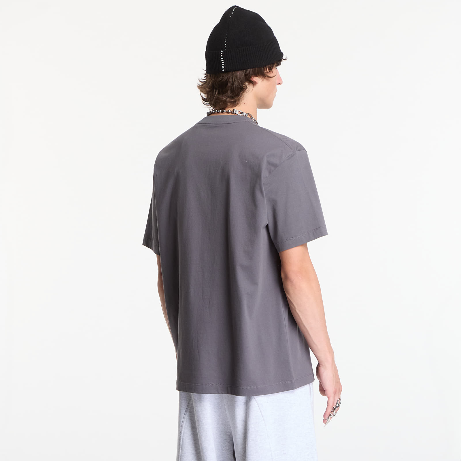 T-särgid Y-3 Liquid Logo Short Sleeve T-Shirt UNISEX Grey Five