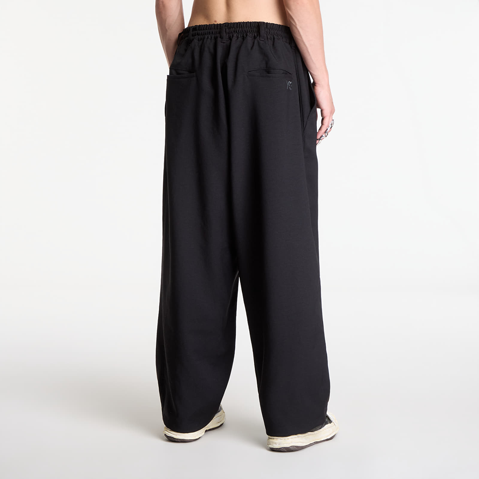 Pants Y-3 Sport Uniform Box Pleated Trousers Black