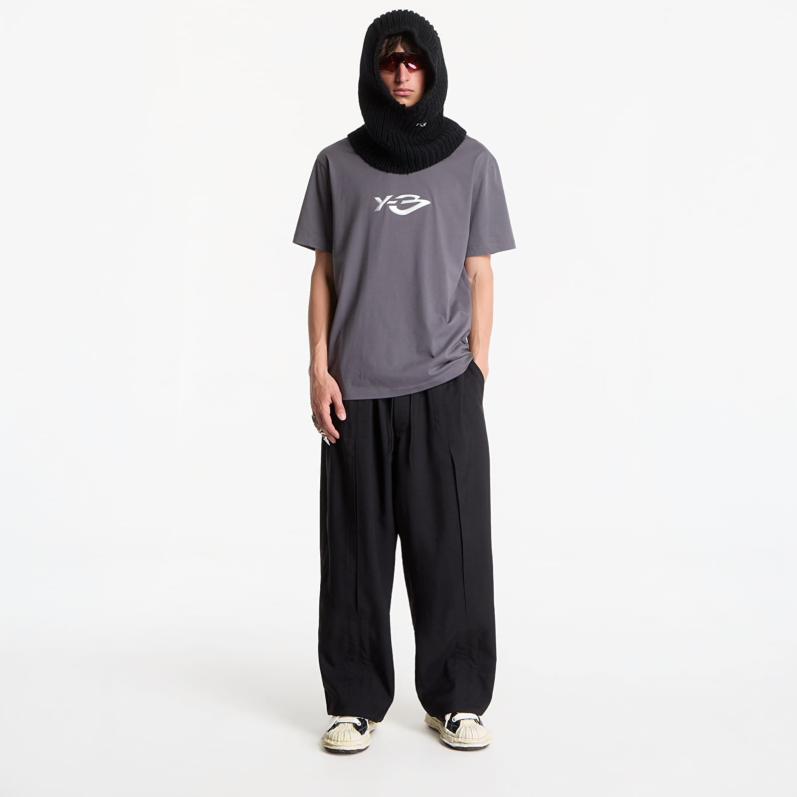 Pants Y-3 Sport Uniform Box Pleated Trousers Black