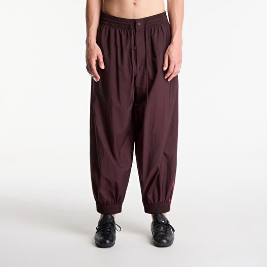 Y-3 Gradient 3 Stripes Nylon Track Tracksuit Bottoms Night Red