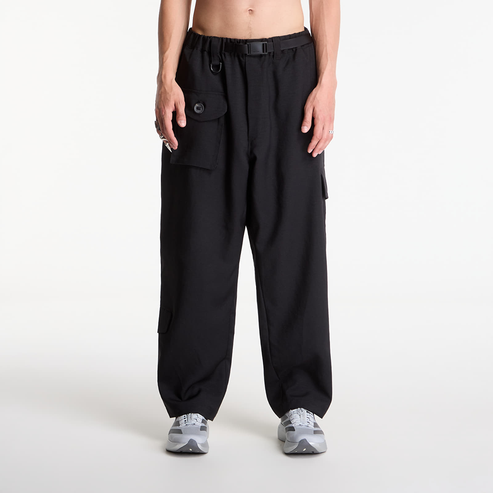 Pants Y-3 Sport Uniform Tapered Trousers Black