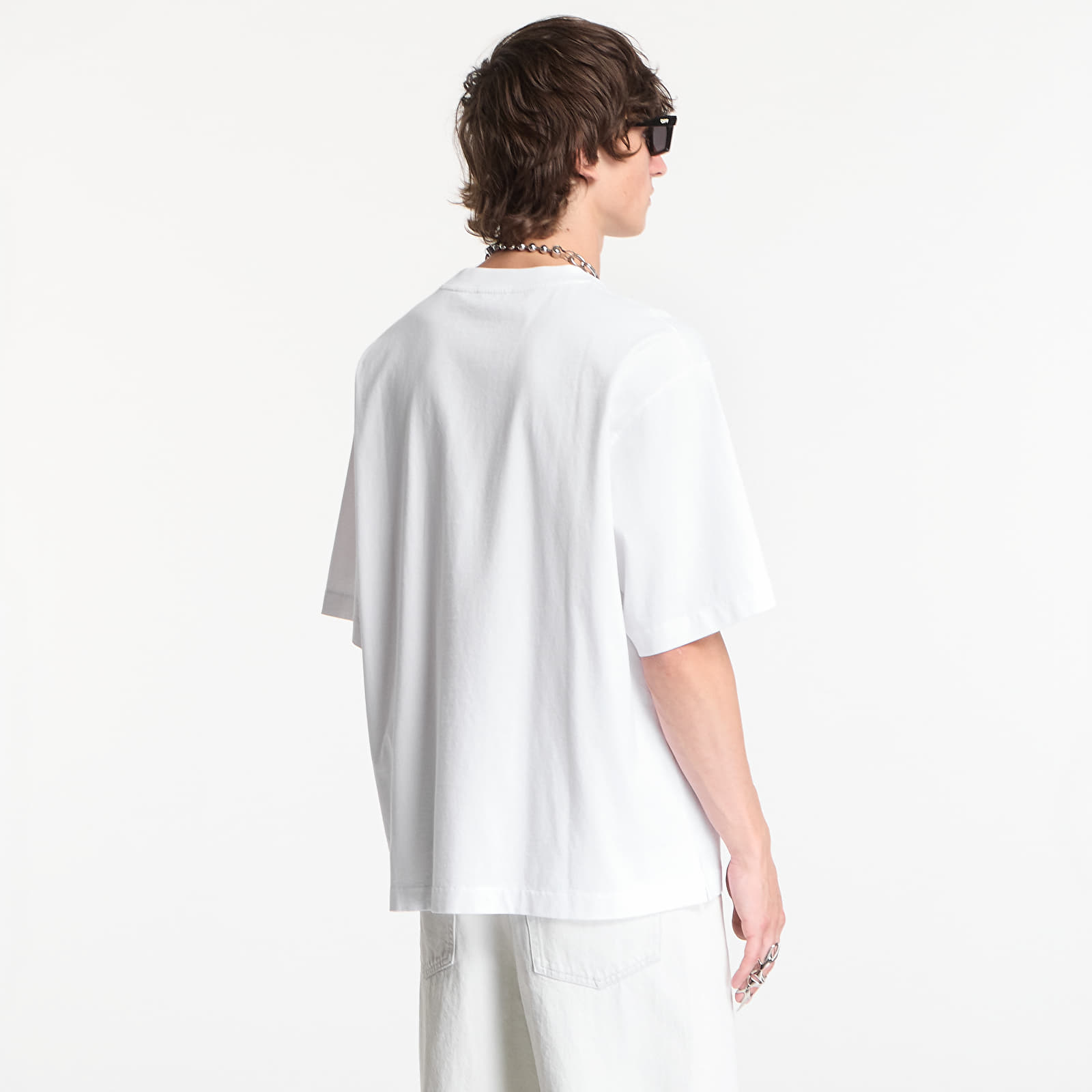 T-paidat Off-White Cut Here Skate Tee UNISEX White-Black
