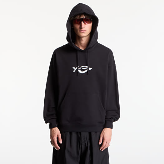 Sweatshirt Y-3 French Terry Liquid Logo Hoodie UNISEX Black