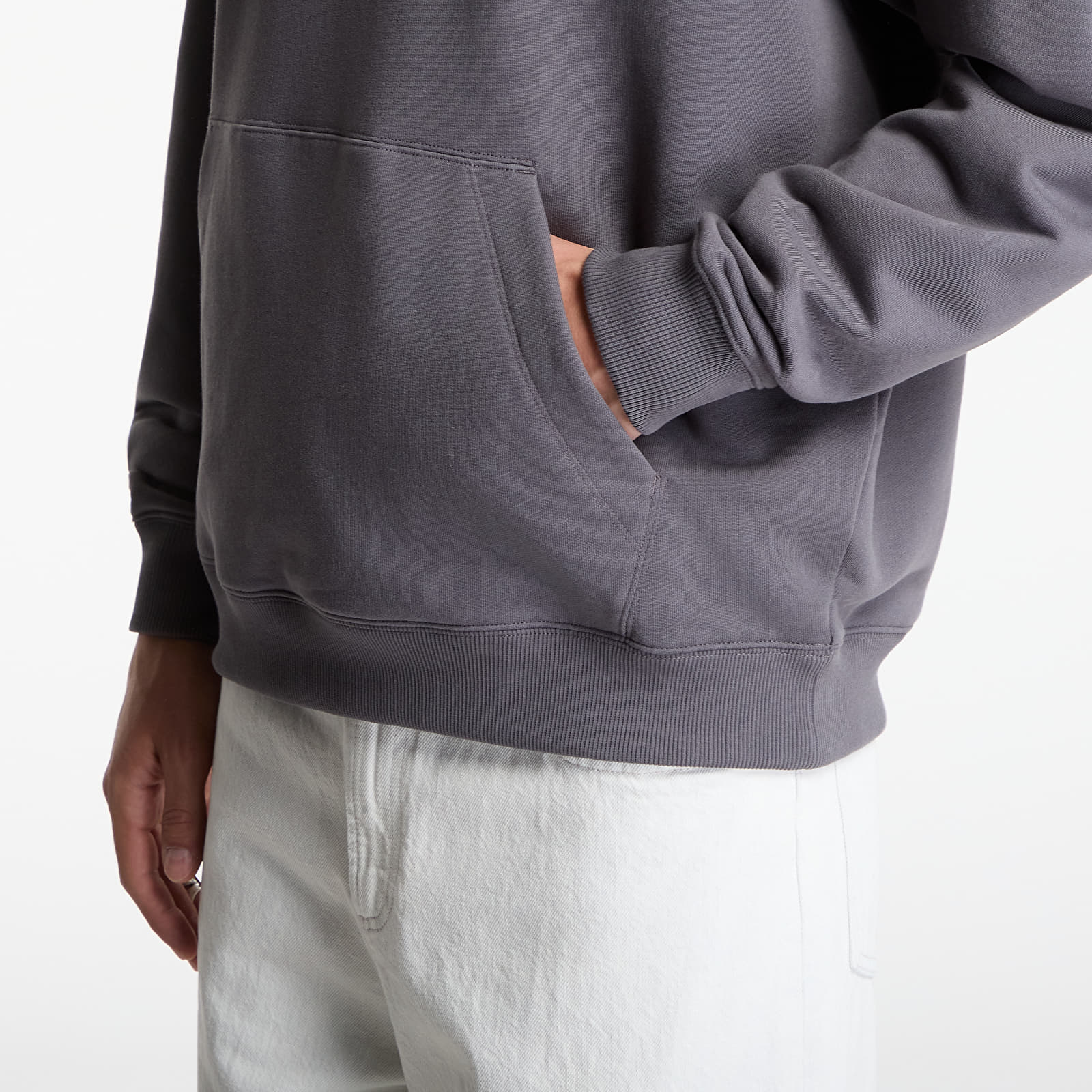 Sweatjacken und Sweatshirts Y-3 French Terry Liquid Logo Hoodie UNISEX Grey Five