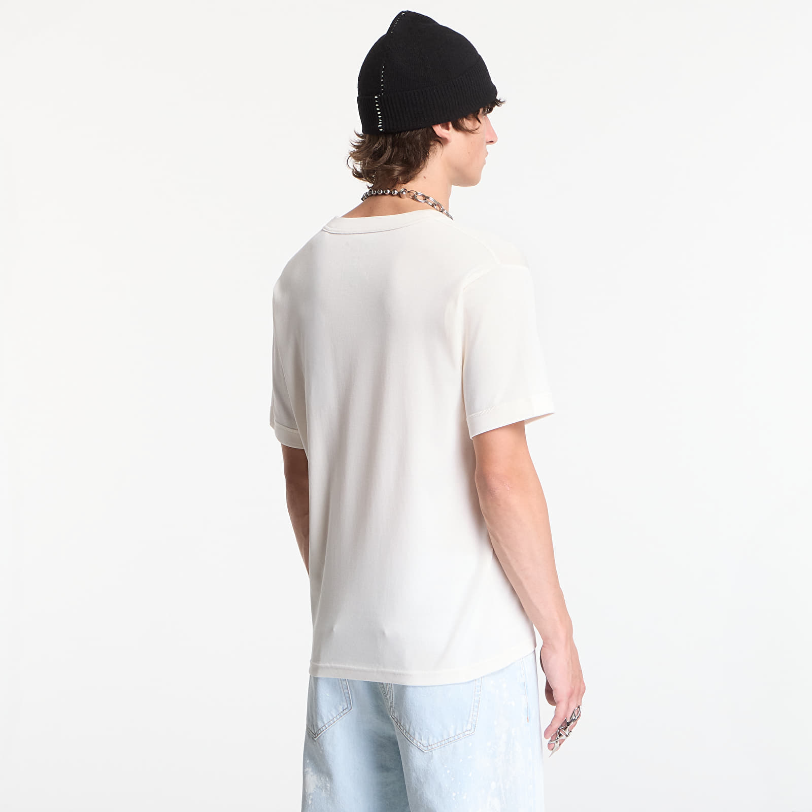 T-shirts  Y-3 Slim Short Sleeve T-Shirt UNISEX Chalk White