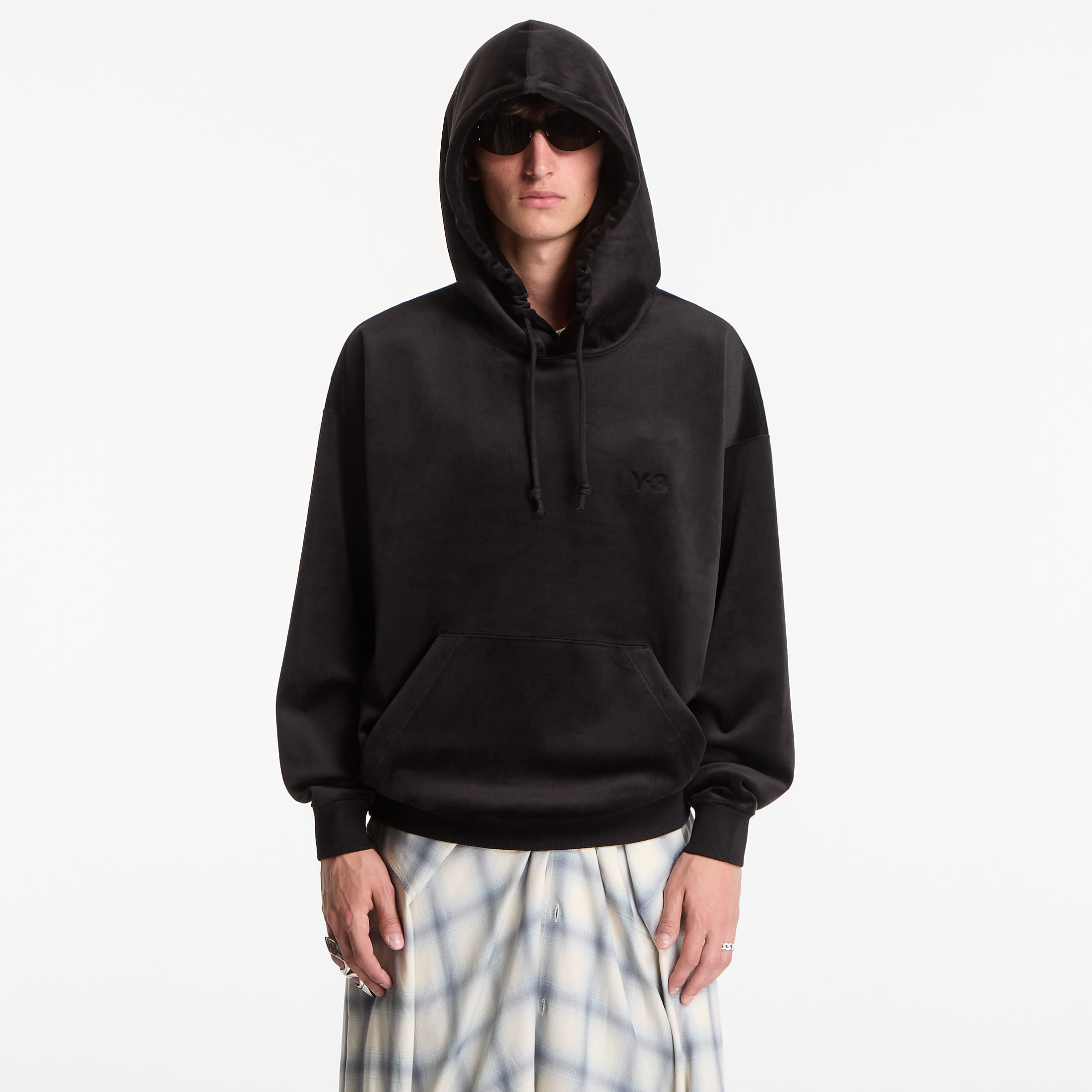 Sweatshirt Y-3 Velvet Corduroy Hoodie UNISEX Black M