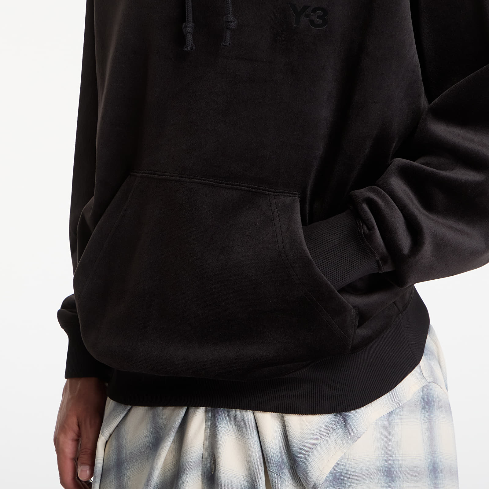Hoodies and sweatshirts  Y-3 Velvet Corduroy Hoodie UNISEX Black
