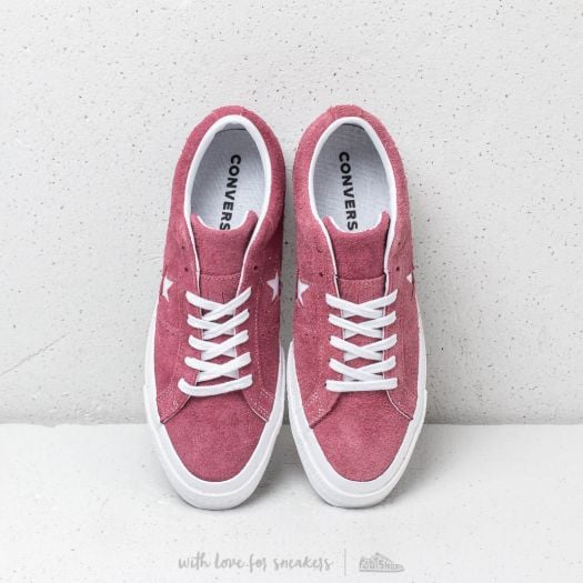 Men s shoes Converse One Star OX Deep Bordeaux White White Footshop