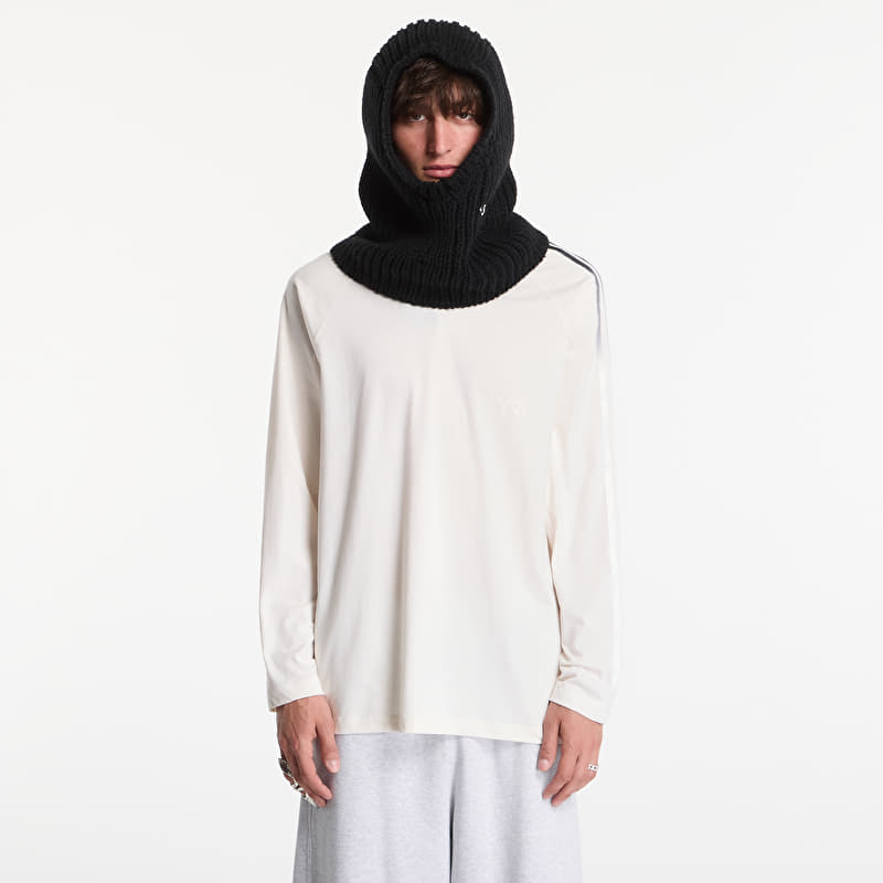Y-3 Oversized Gradient Stripes Long Sleeve T-Shirt UNISEX Chalk White