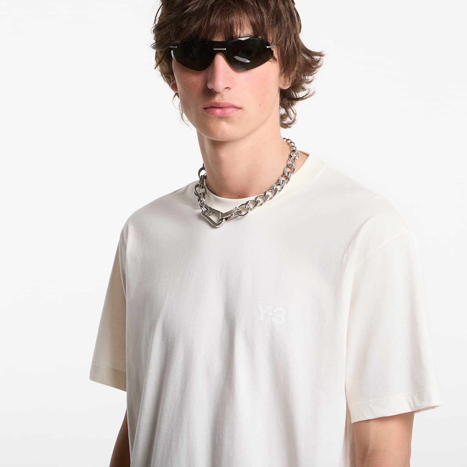 T-shirts Y-3 Regular Short Sleeve T-Shirt UNISEX Chalk White