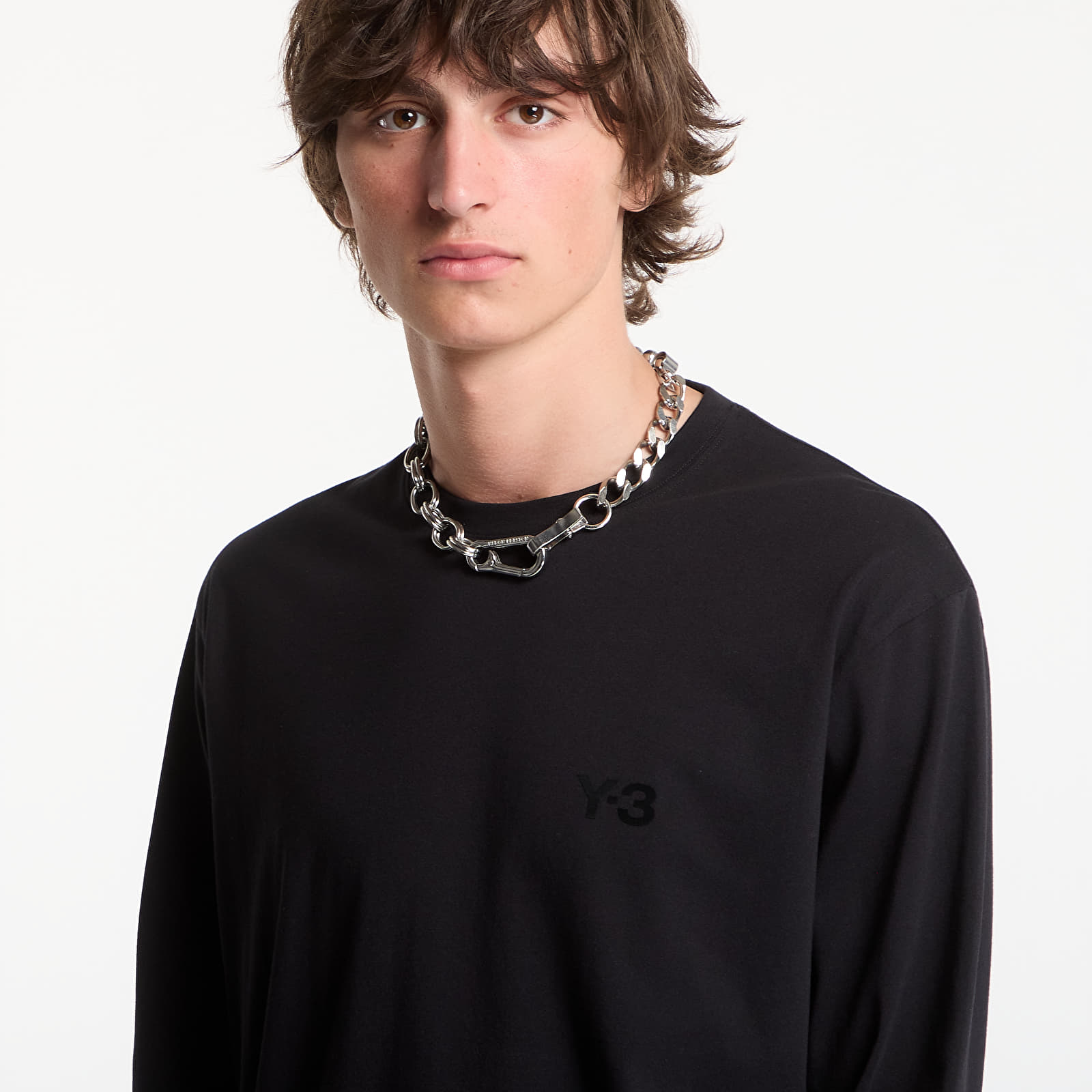 T-shirts Y-3 Logo Long Sleeve Long-Sleeve Top UNISEX Black