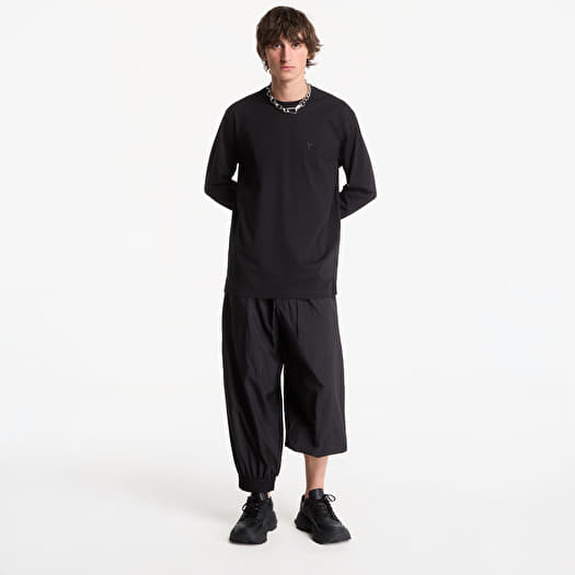 Y-3 Logo Long Sleeve Long-Sleeve Top UNISEX Black | Footshop