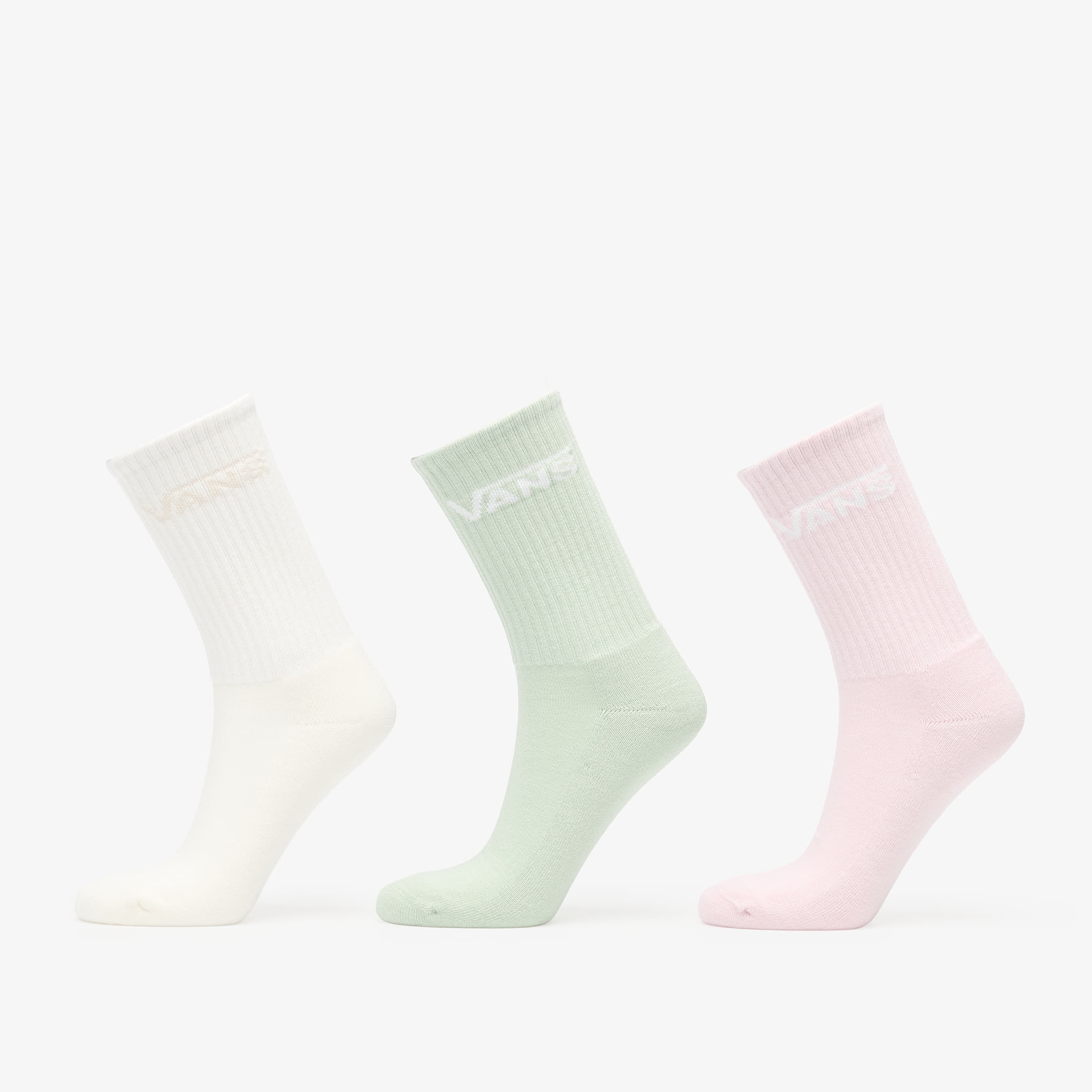 Чорапи Vans Rox Classic Crew Socks Green/ Pink/ White S