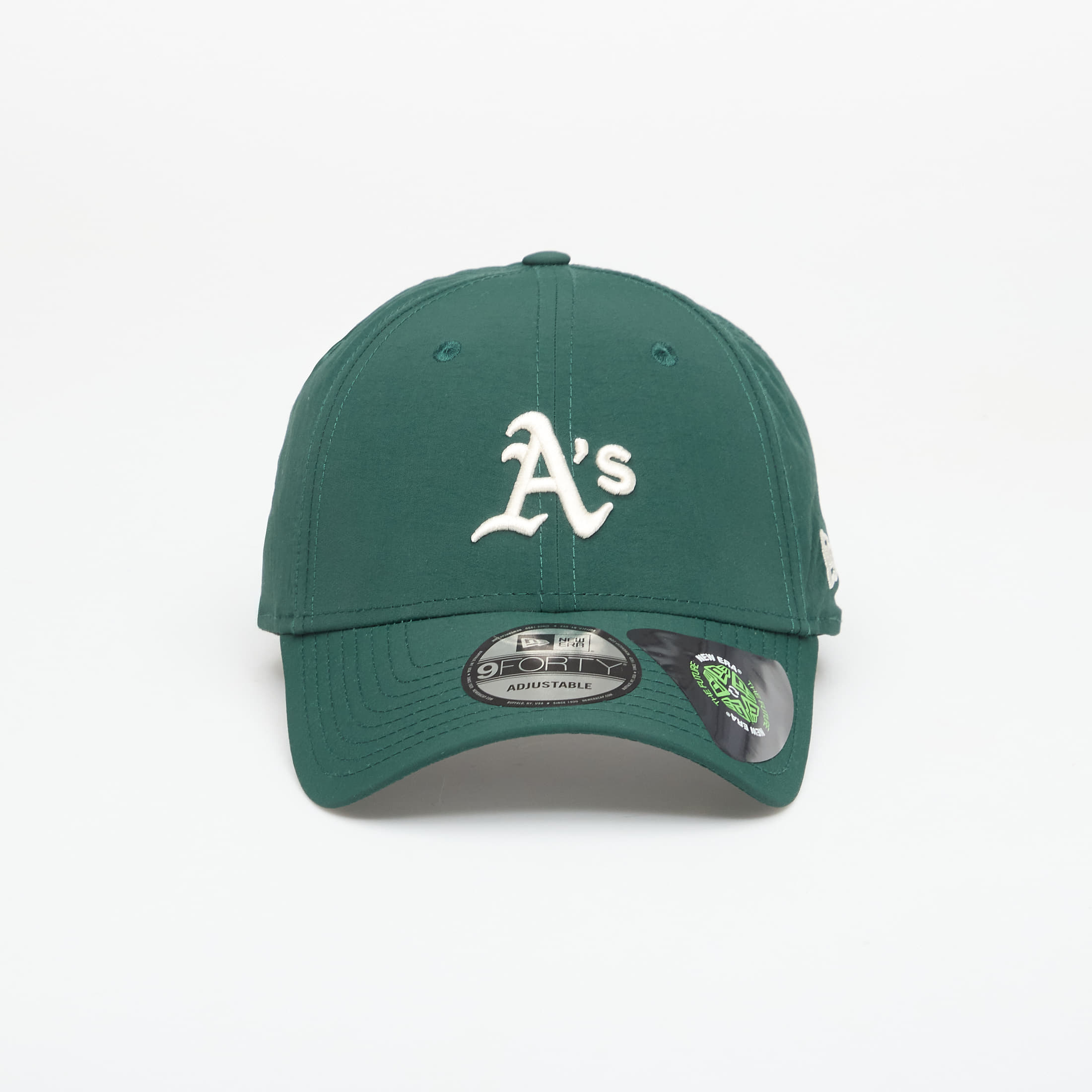 Tappo New Era 9FORTY MLB Recycled Midi Oakland Athletics Dark Green/ Light Cream