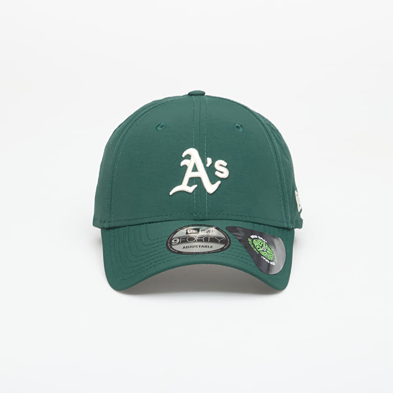 Cap New Era 9FORTY MLB Recycled Midi Oakland Athletics Dark Green/ Light Cream