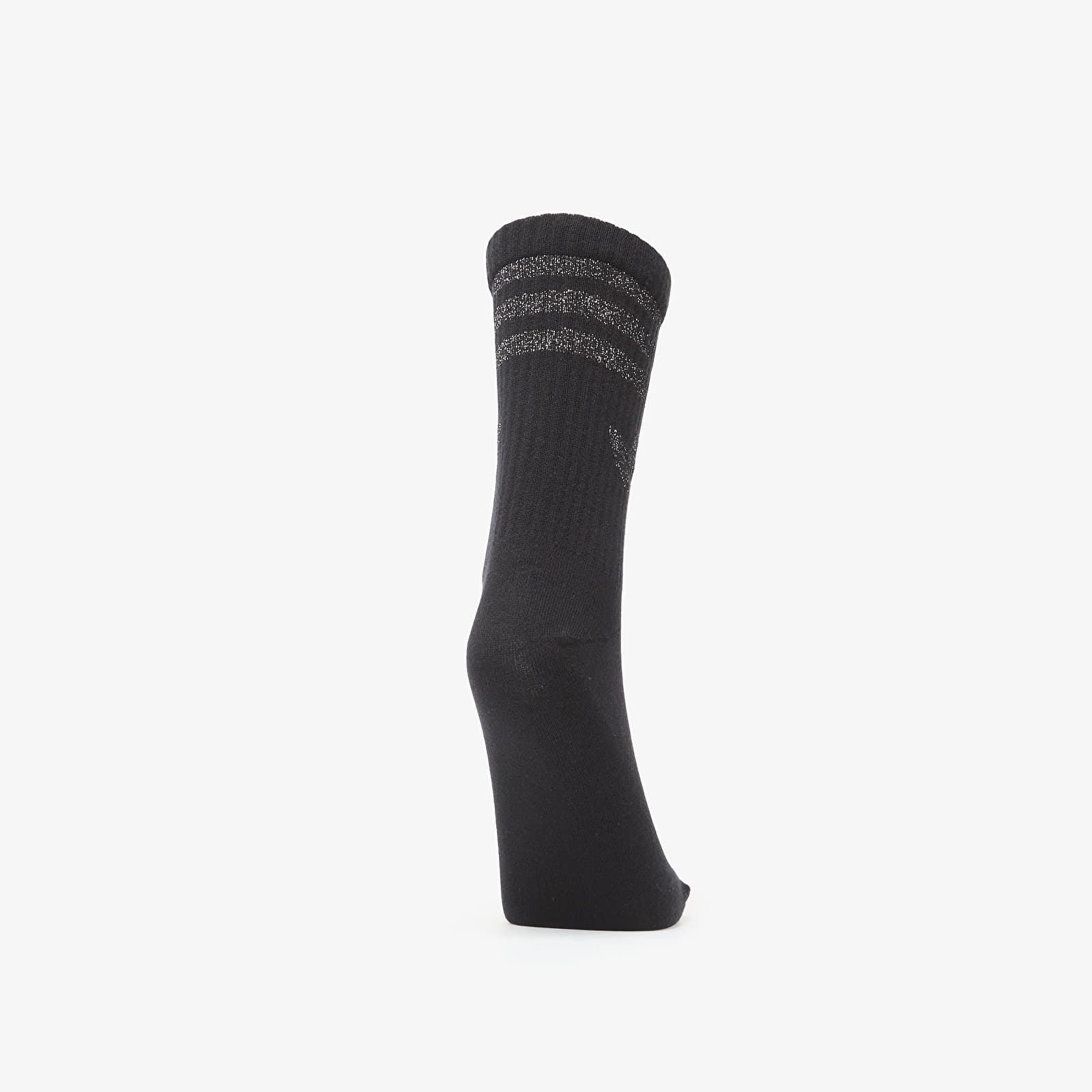 Чоловічі шкарпетки adidas 3 Stripes Glitter Crew Socks 3-Pack White/ Silver Met./ Black