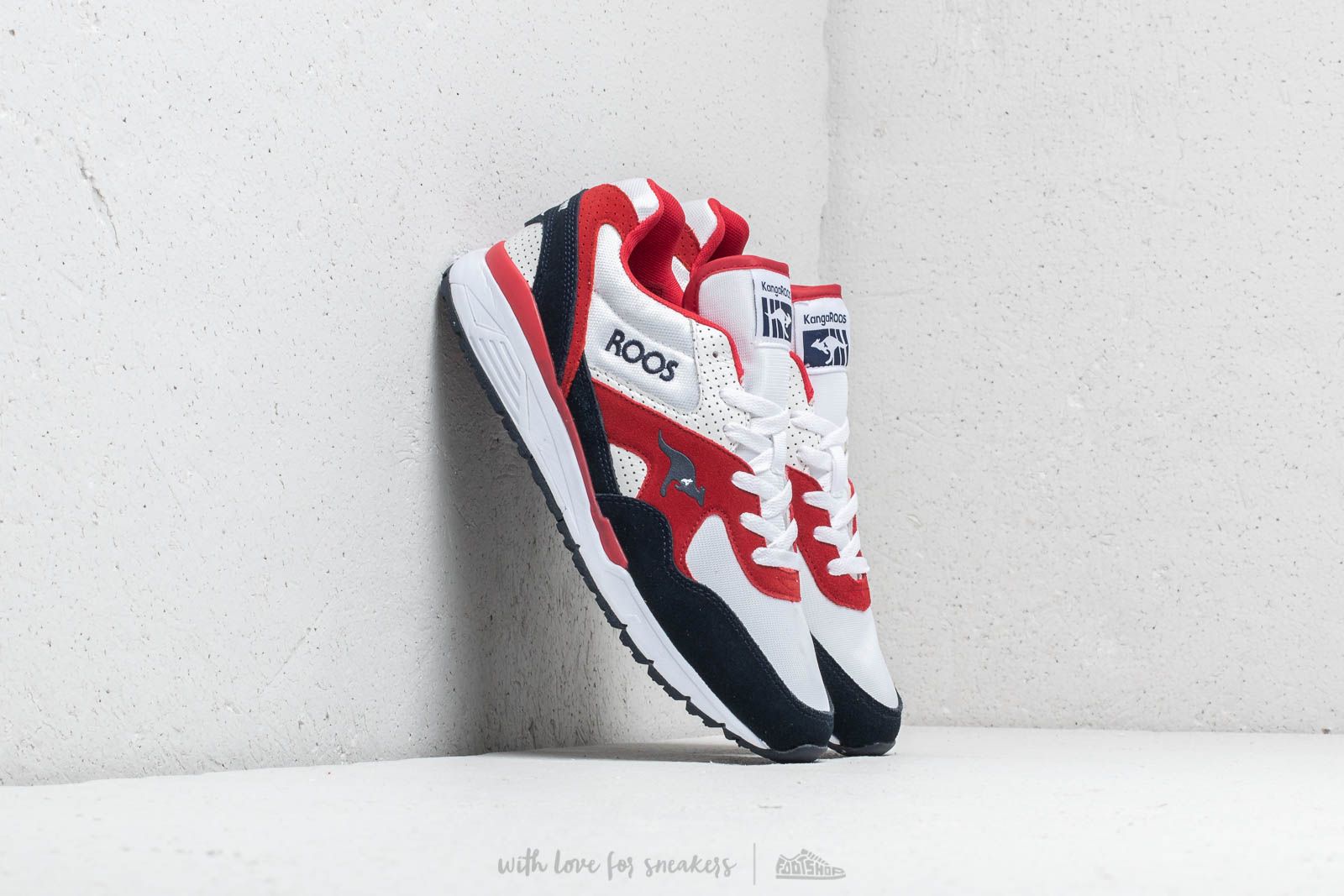 Buty męskie KangaROOS Runaway ROOS 002 Red/ Eclipse