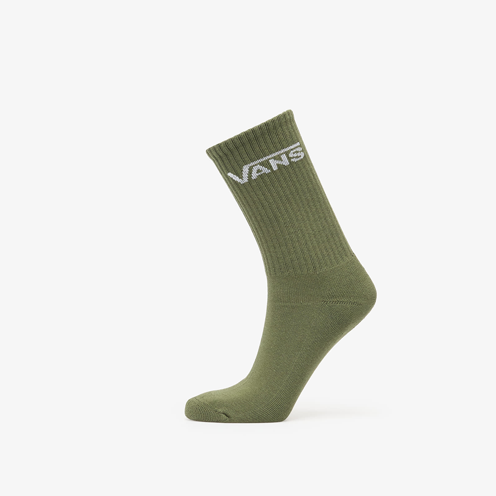 Socken Vans Rox Classic Crew Socks Green/ White/Brown