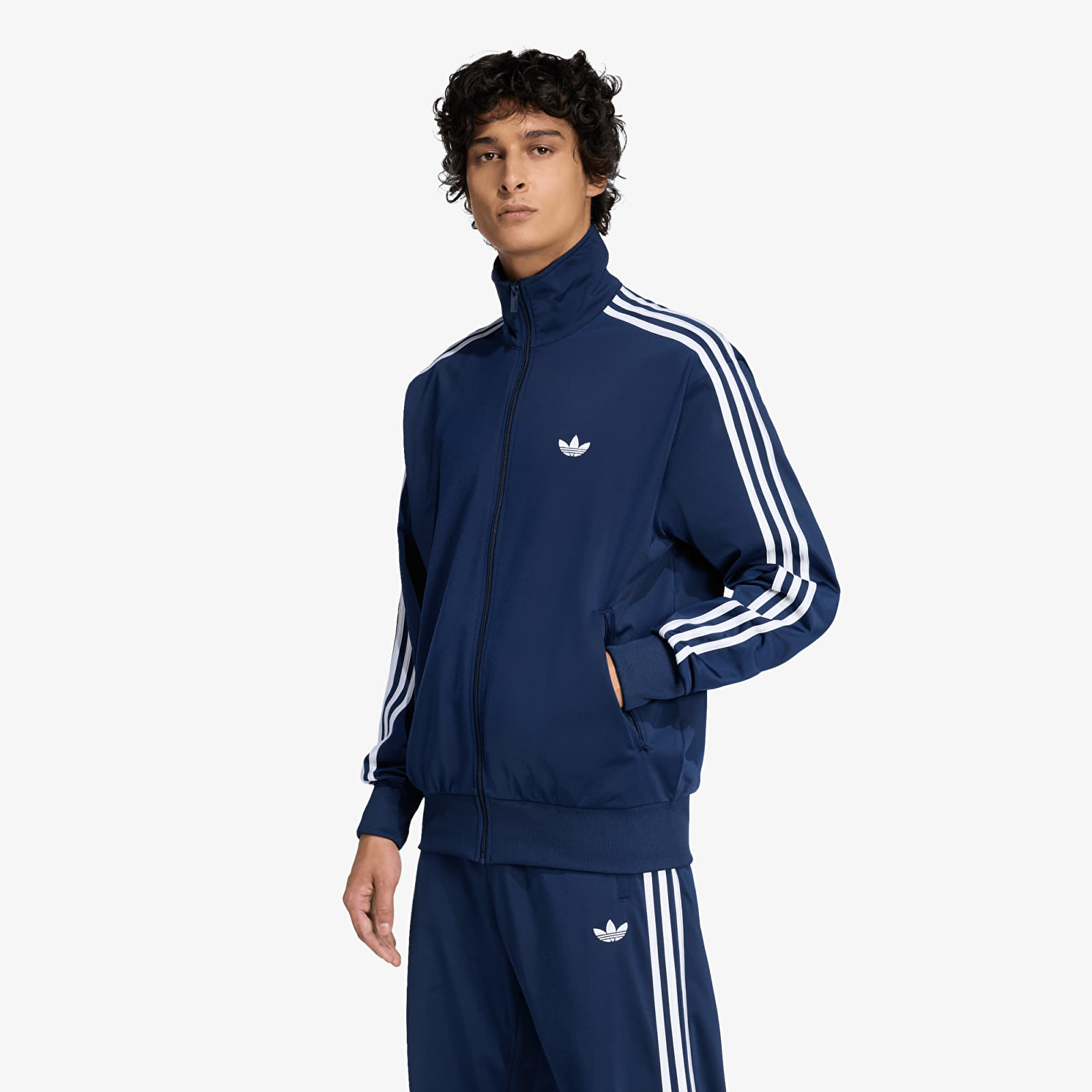 Sweats à capuche homme adidas Firebird Track Top Night Indigo
