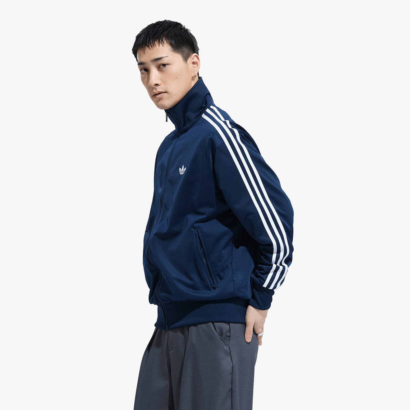 Sweats à capuche homme adidas Firebird Track Top Night Indigo