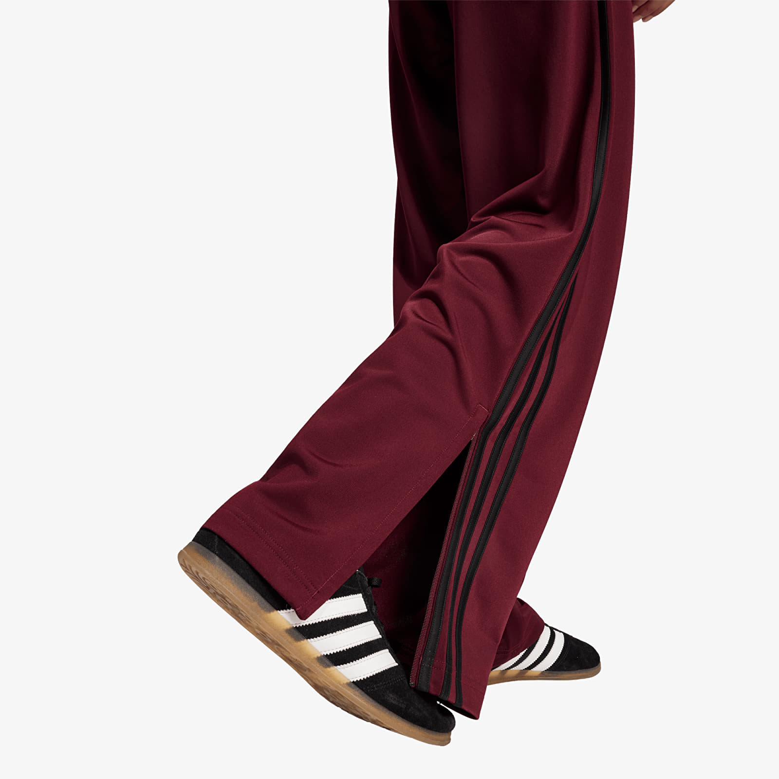 Chandal adidas Firebird Loose Tracksuit Pants Maroon/ Black