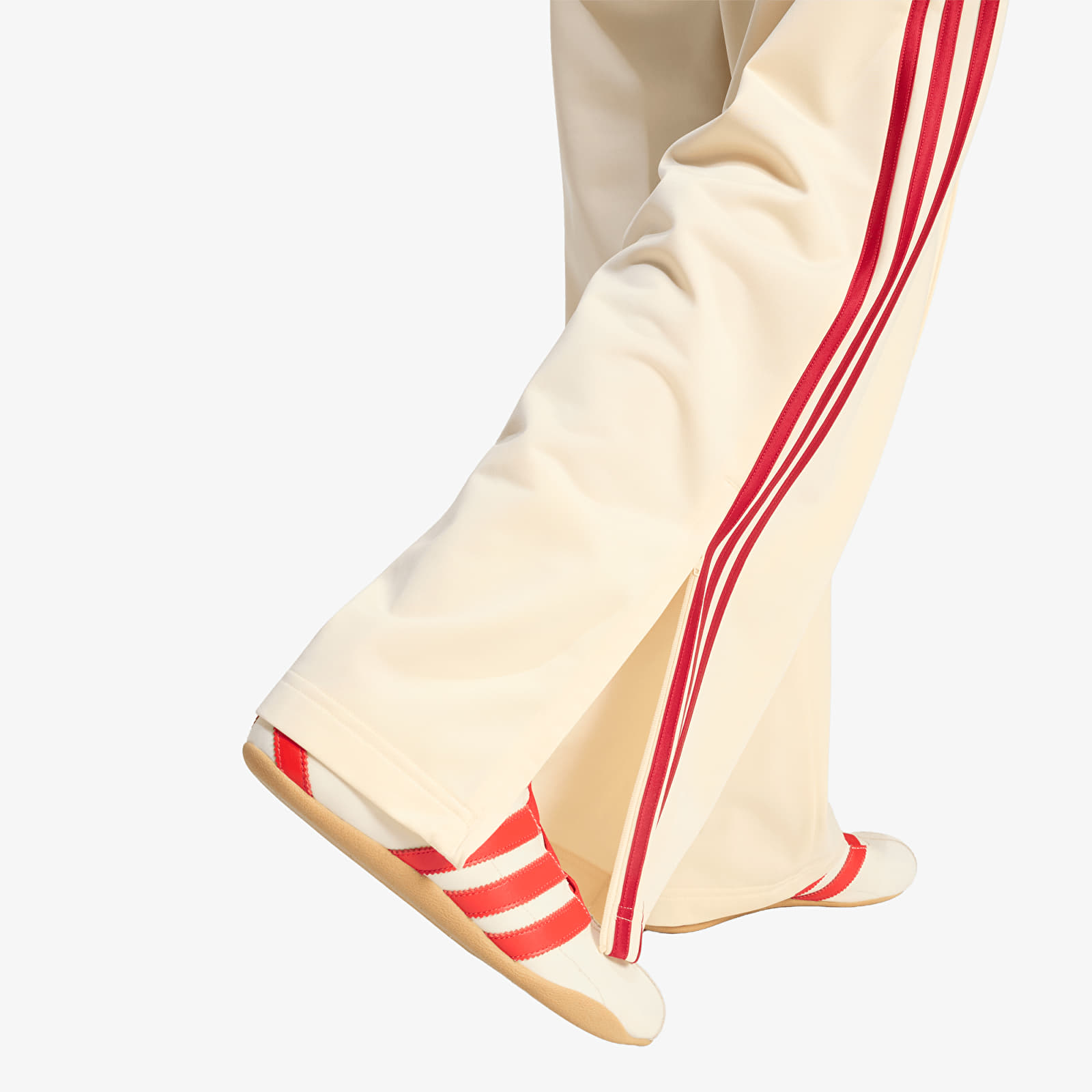 Jogger Pants adidas Firebird Loose Tracksuit Pants Warm Vanilla/ Team Victory Red