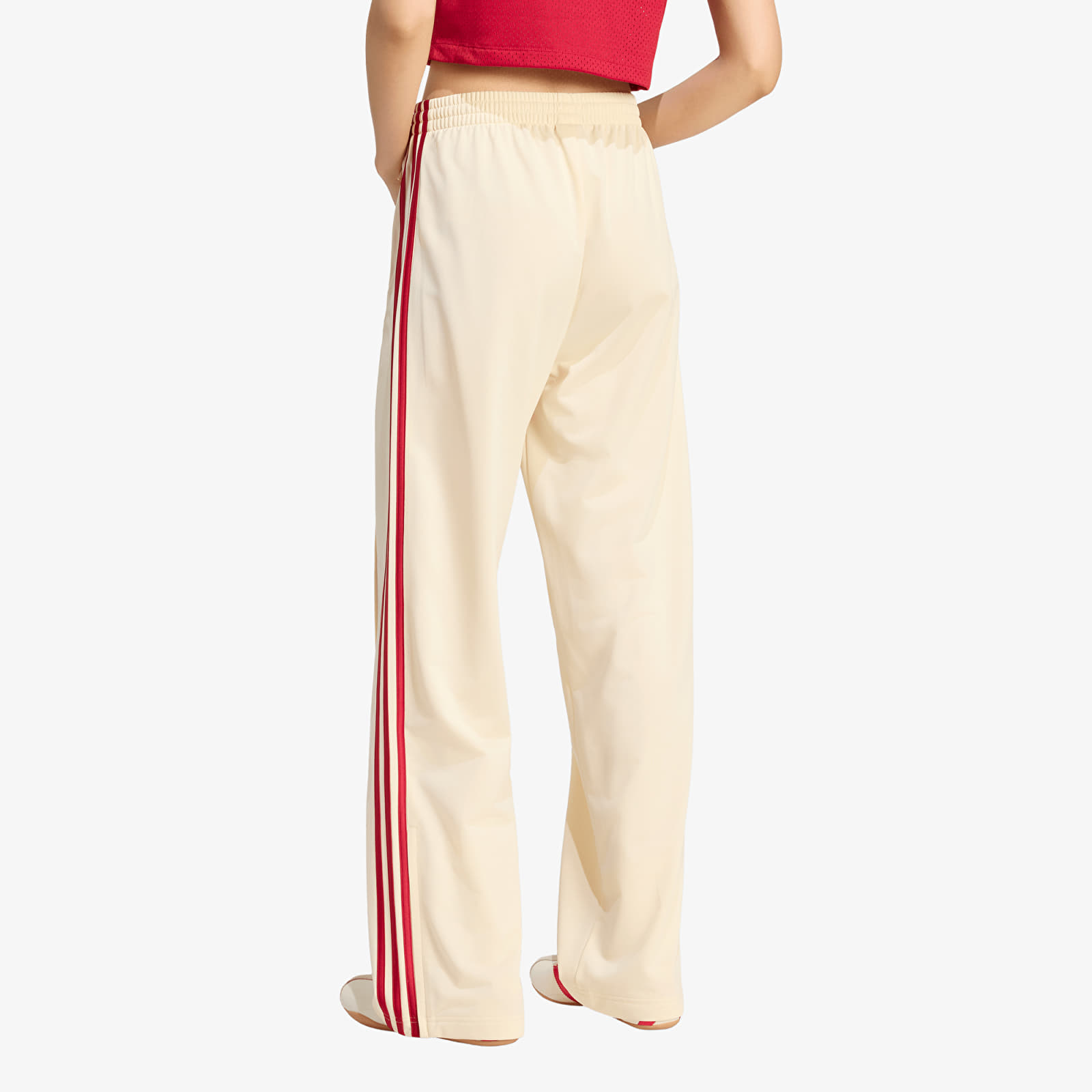 Jogger Pants adidas Firebird Loose Tracksuit Pants Warm Vanilla/ Team Victory Red