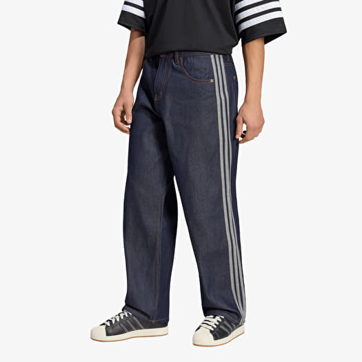 Джинсы adidas Firebird Adicolor Denim Jeans Mid-rise Straight Leg Indigo Denim